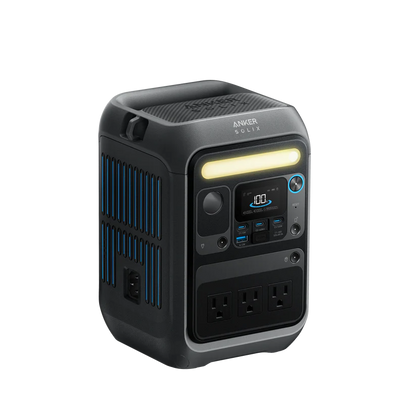 Anker SOLIX C300X Portable Power Station | 300W Power Output | 288Wh Battery Capacity