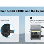 Anker SOLIX C1000X + Expansion Battery | 2,112Wh Battery Capacity | 1,800W Output