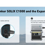 Anker SOLIX BP1000X Expansion Battery | 1,056Wh LFP (For Anker SOLIX C1000)