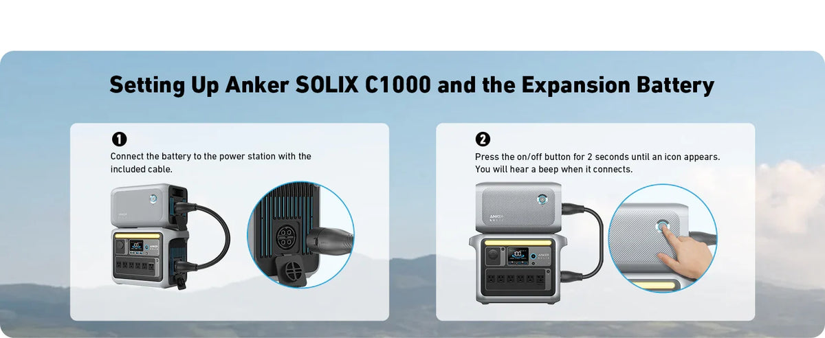 Anker SOLIX BP1000X Expansion Battery | 1,056Wh LFP (For Anker SOLIX C1000)