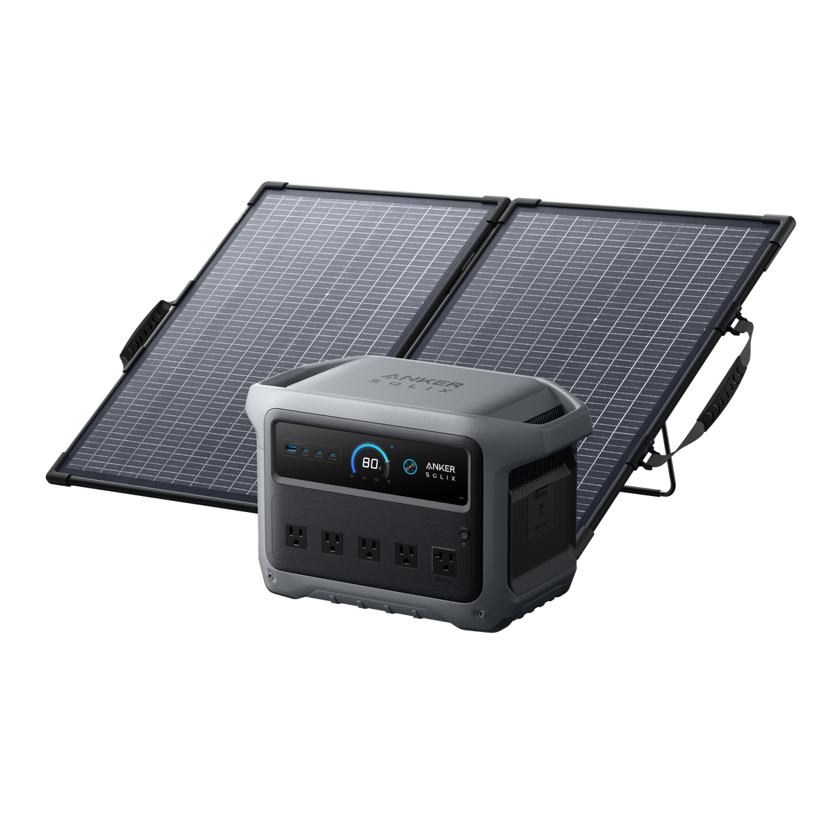 Anker SOLIX C1000 Gen 2 Solar Generator + PS100 Bifacial 100W Solar Panel