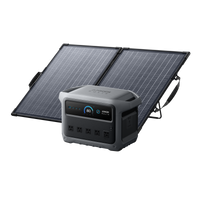 Anker SOLIX C1000 Gen 2 Solar Generator + PS100 Bifacial 100W Solar Panel