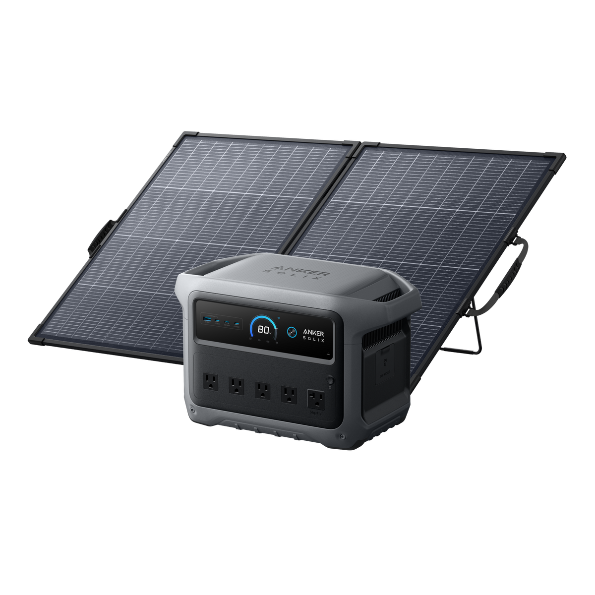Anker SOLIX C1000 Gen 2 Solar Generator + PS200 Bifacial 200W Solar Panel