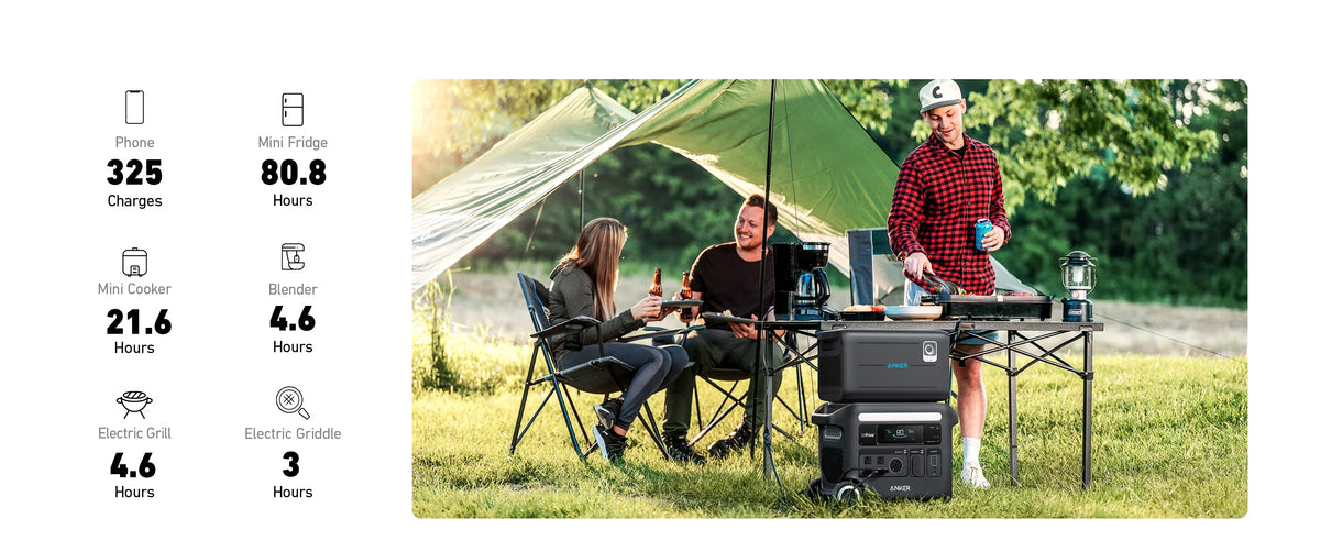 Anker SOLIX BP2600 Expansion Battery - 2560Wh LFP