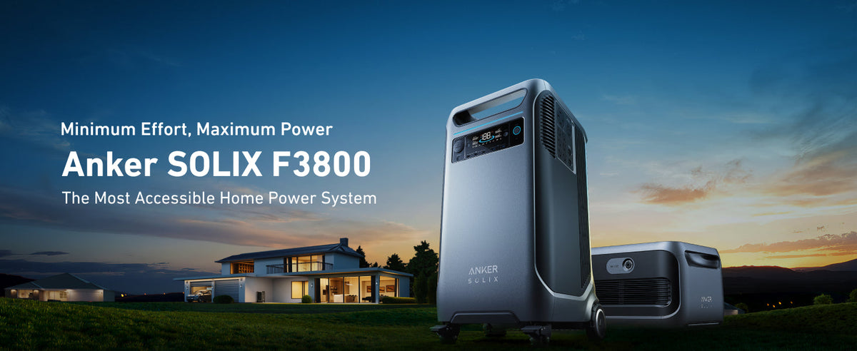 Anker SOLIX BP3800 Expansion Battery - 3840Wh Storage | LFP | For SOLIX F3800
