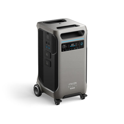 Anker SOLIX F3800 PLUS 6,000W 3.84kWh Portable Power Station | 120/240V Battery Backup Generator