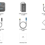 Bluetti AC200Max 2200W 2,048Wh Portable Power Station + 4 x 200W 12V Rigid Mono Solar Panels | Solar Kit