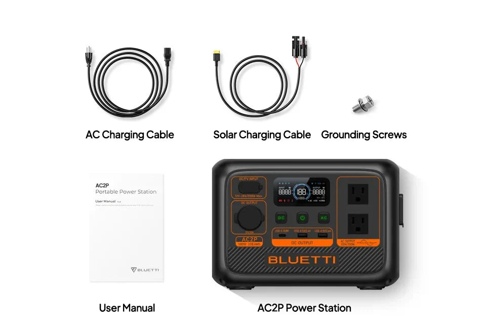BLUETTI AC2P 300W 230.4Wh Portable Power Station