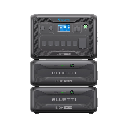 BLUETTI AC300+B300K 3,000W Output Power Station | Home Battery Backup