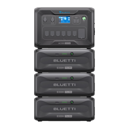 BLUETTI AC300+B300K 3,000W Output Power Station | Home Battery Backup