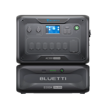 BLUETTI AC300+B300K 3,000W Output Power Station | Home Battery Backup