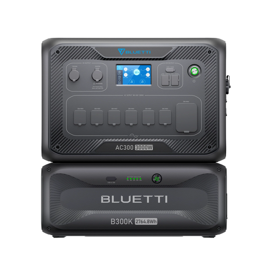 BLUETTI AC300+B300K 3,000W 2,764.8Wh Power Station | Home Battery Backup