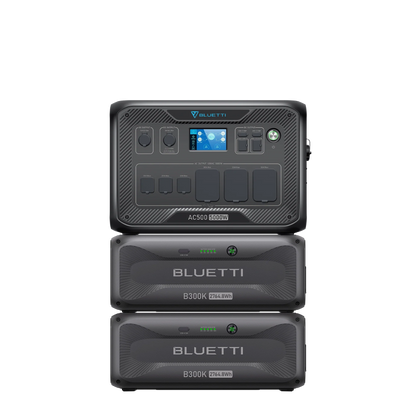 BLUETTI AC500 + B300K 5,000W 2,764.8Wh Home Battery Backup