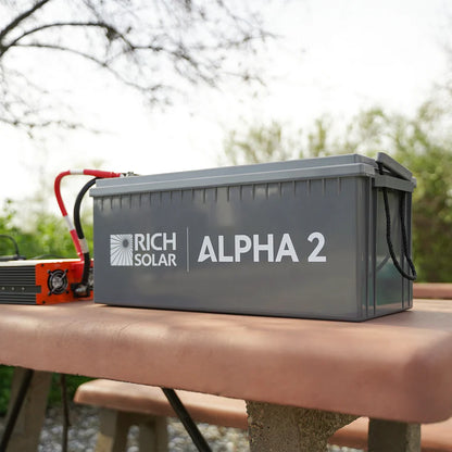 Rich Solar 12V 200Ah Lithium Battery | ALPHA 2
