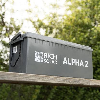 Rich Solar 12V 200Ah Lithium Battery | ALPHA 2
