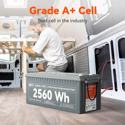 Rich Solar 12V 200Ah Lithium Battery | ALPHA 2 PRO