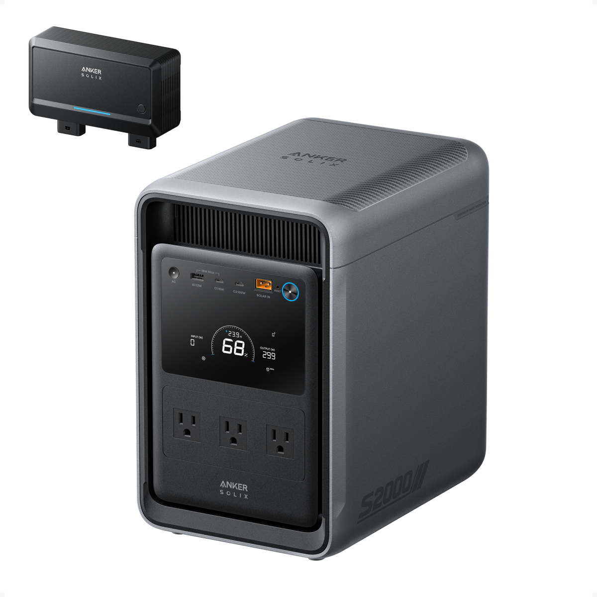 Anker SOLIX S2000 + Alternator Charger