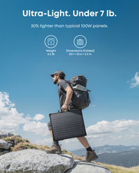 Anker SOLIX PS100 Bifacial 100W Portable Solar Panel - image 2