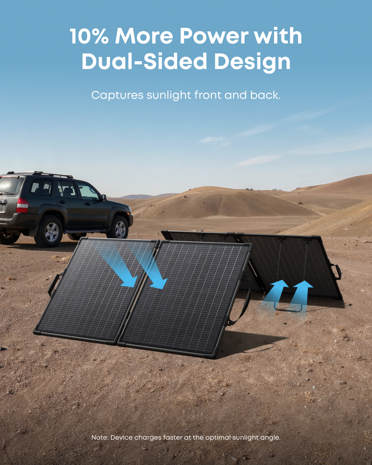 Anker SOLIX PS100 Bifacial 100W Portable Solar Panel - image 3
