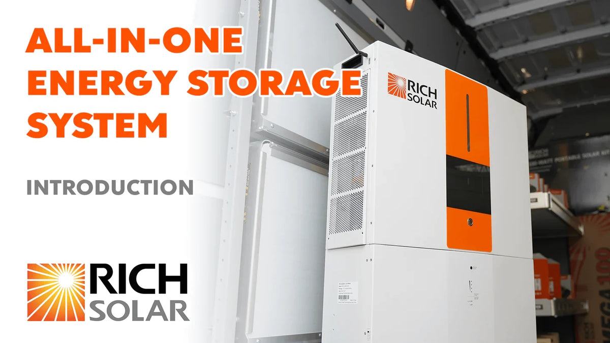 RICH SOLAR 6500W Output 48V 5,120Wh All-in-One Energy Storage System