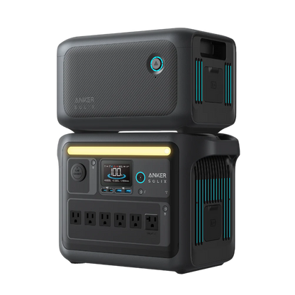 Anker SOLIX C1000X + Expansion Battery | 2,112Wh Battery Capacity | 1,800W Output