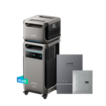 Anker SOLIX F3800 Plus + BP3800 Expansion Battery + Home Power Panel with Sub Panel