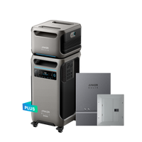 Anker SOLIX F3800 Plus + BP3800 Expansion Battery + Home Power Panel with Sub Panel
