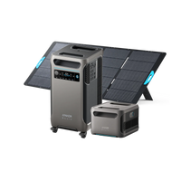 Anker SOLIX F3800 Solar Generator + BP3800 Expansion Battery + 400W Solar Panel