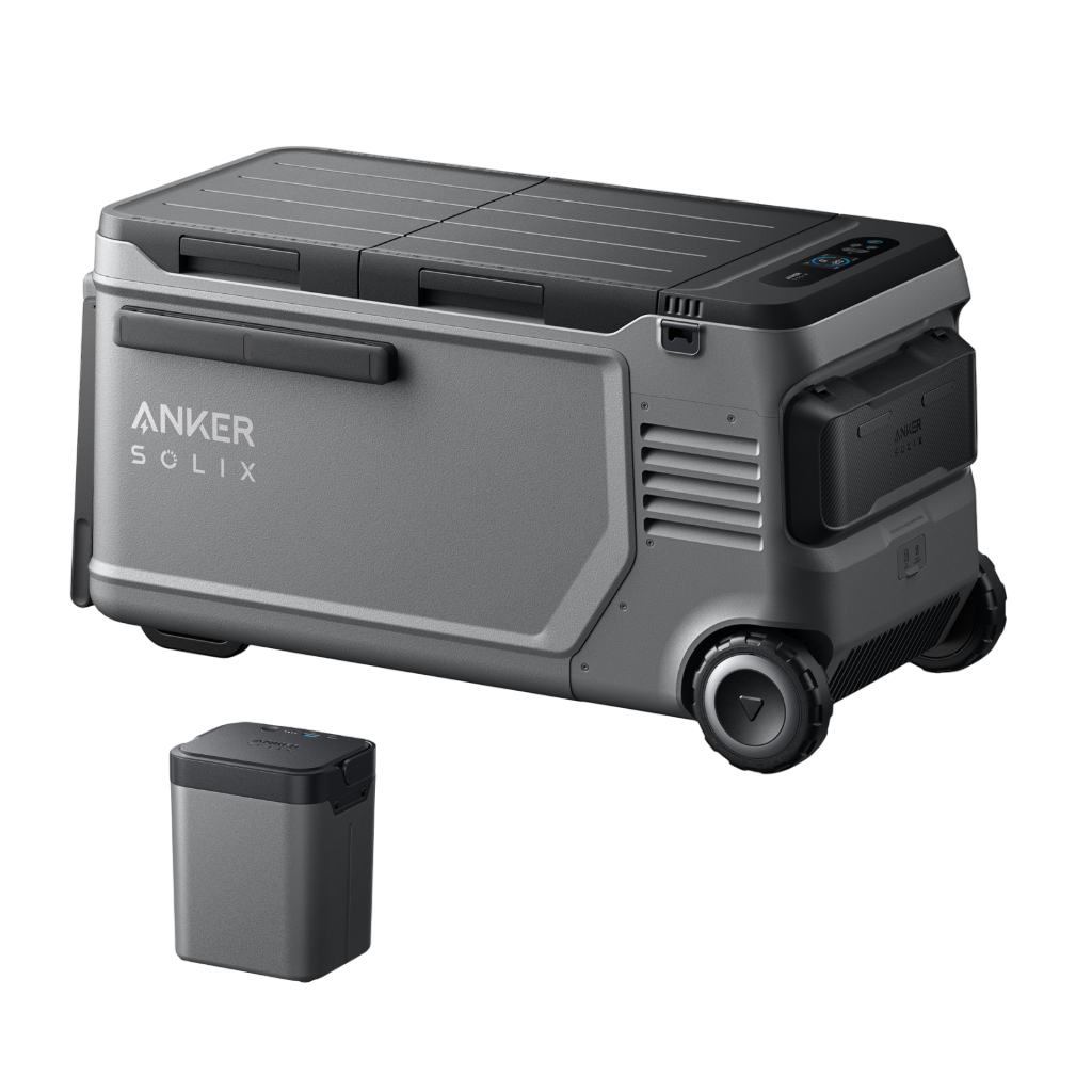 Anker SOLIX EverFrost 2 58L Dual-Zone Electric Cooler + Extra 288Wh Battery