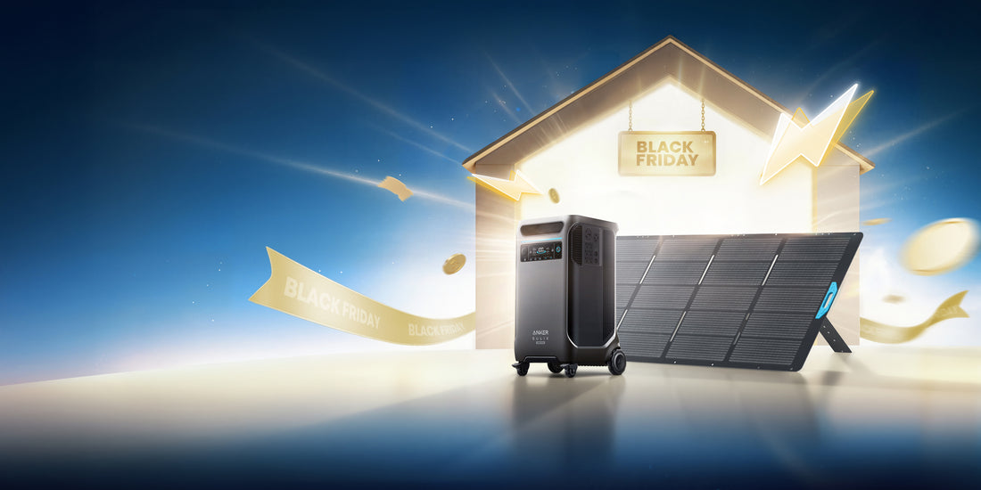 Hero section banner for solar kits