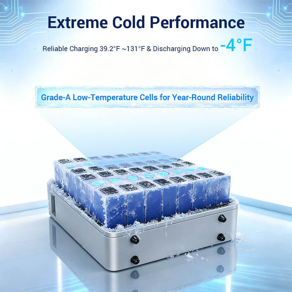 Sungold Power CoreX 5 Elite Wall-Mounted 48V 100Ah 5.12kWh LiFePO4 Residential Battery | Wi-Fi & Bluetooth
