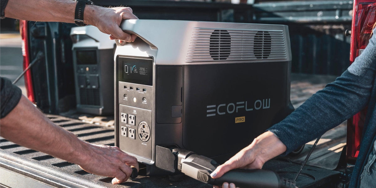 Total Solar Generator Kit 14,400W 14.4kWh + 4,020 Watts of Solar Panels | Ecoflow Delta Pro