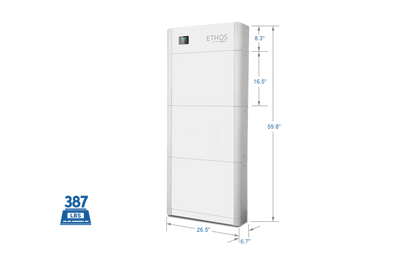 ETHOS 48V 15.3kWh Battery Backup Kit (3 Modules) | BigBattery