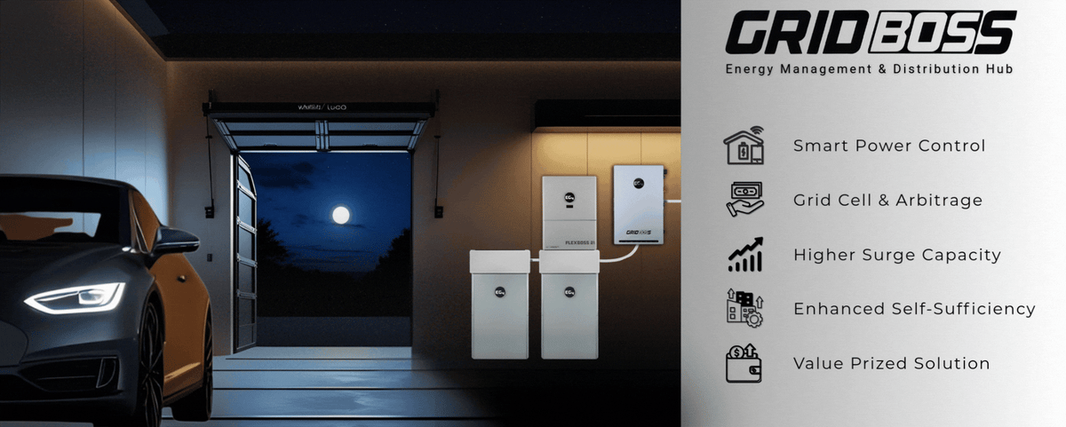 EG4 FlexBOSS21 21kW Split-Phase Hybrid Solar Inverter