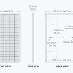 2 x Anker SOLIX 440W Rigid Solar Panel Set