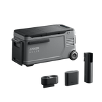 Anker SOLIX EverFrost 2 58L Dual-Zone Electric Cooler + Road Trip Kit