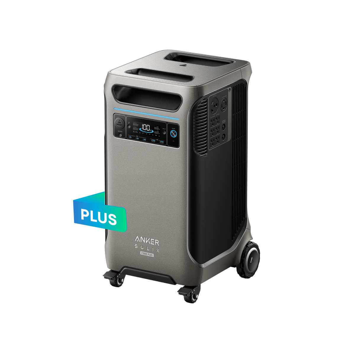 Anker SOLIX F3800 Plus Solar Generator + BP3800 Expansion Battery + 400W Solar Panel - image 2