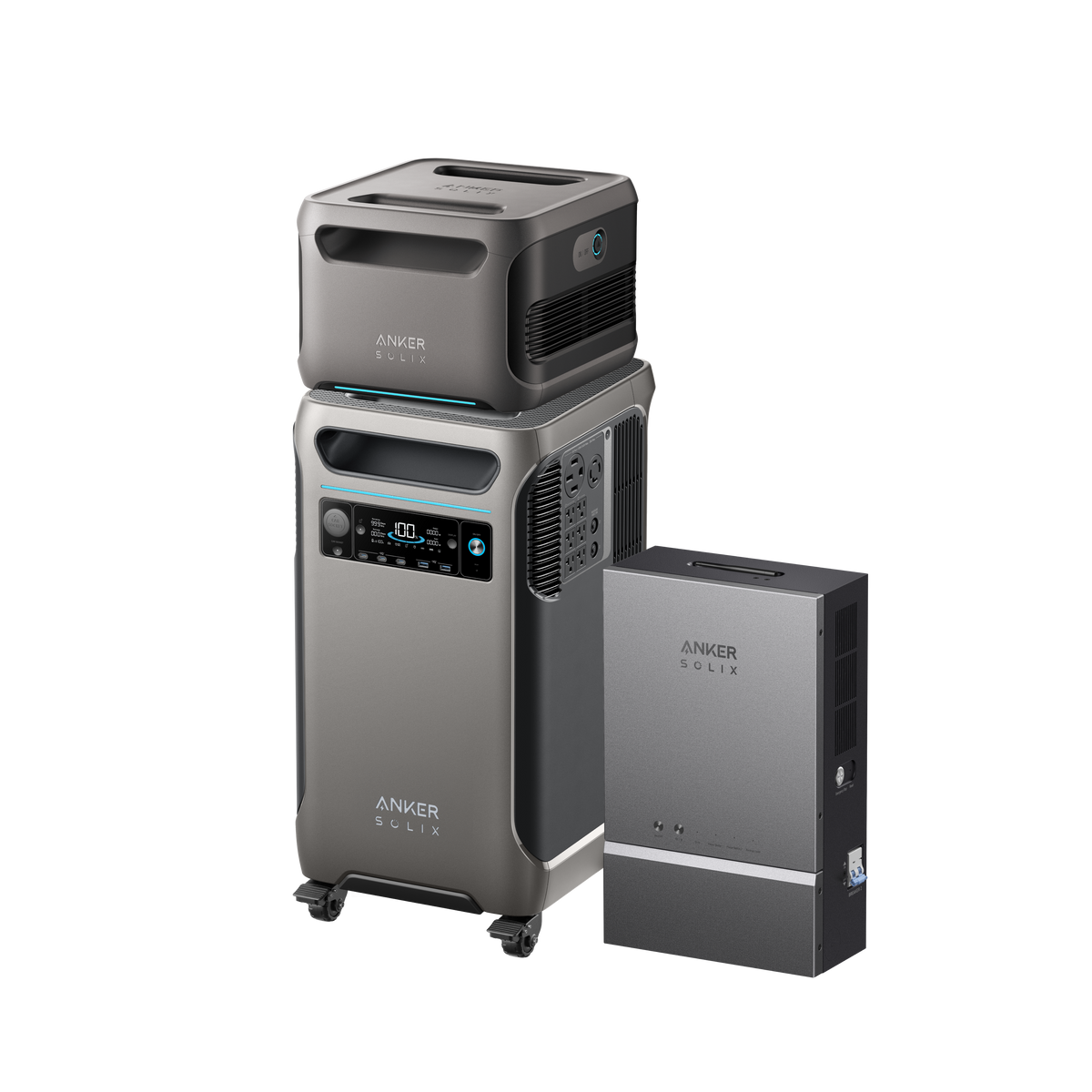 Anker SOLIX F3800 + BP3800 Expansion Battery + Home Power Panel with Sub Panel