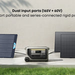 Anker SOLIX F3000 Portable Power Station + 400W Portable Solar Panel | 3,600W Power Output and 3,072Wh Battery Storage