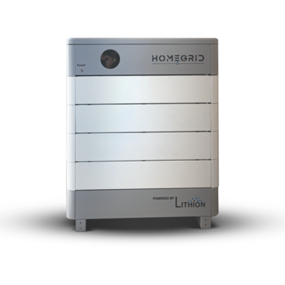 HomeGrid 4 Stack'd Series 48V 19.2kWh LFP Battery Bank