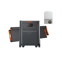 Jackery Solar Generator HomePower 3600 Plus with 2x SolarSaga 200W + Manual Transfer Switch (120V 30A) - image 1