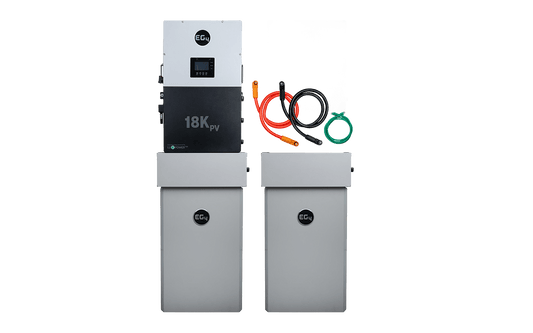 EG4 PowerPro 12kW Power Output and 28.6kWh Battery Storage Off-Grid System