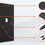 Rich Solar MEGA 400W 24V Monocrystalline Solar Panel | Premium Grid-tie and Off-grid Solar Panel