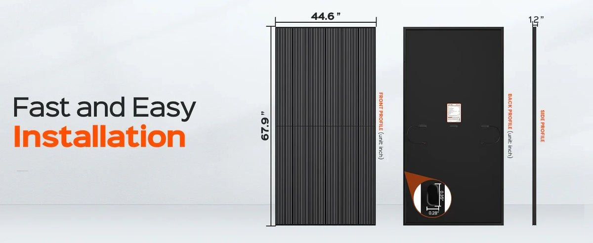 Rich Solar MEGA 400W 24V Monocrystalline Solar Panel | Premium Grid-tie and Off-grid Solar Panel