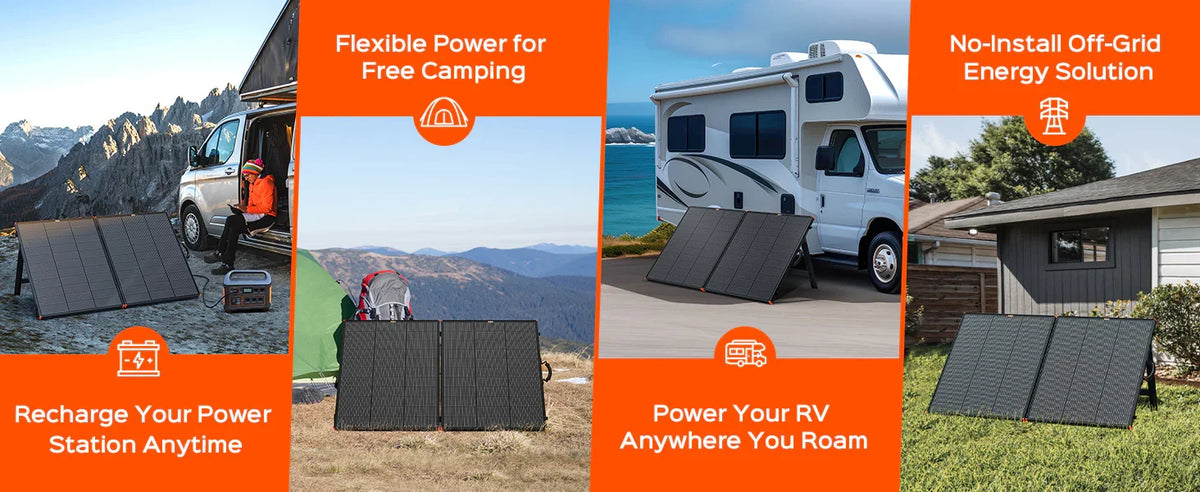 Bluetti AC500+B300K 5,000W 2,764.8Wh Solar Generator Kit + 3 x 200W Mono Solar Panels | Complete Solar Kit