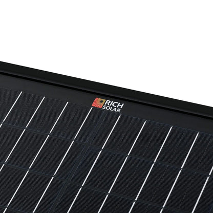 RICH SOLAR MEGA 200W 12V Portable Solar Panel Briefcase for Solar Generators and Portable Power Stations