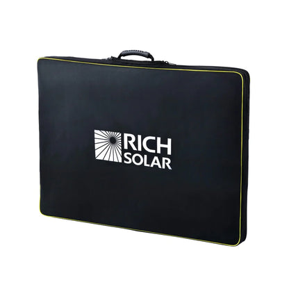 RICH SOLAR MEGA 200W 12V Portable Solar Panel Briefcase for Solar Generators and Portable Power Stations