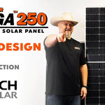 RICH SOLAR MEGA 250W 12V Monocrystalline Solar Panel