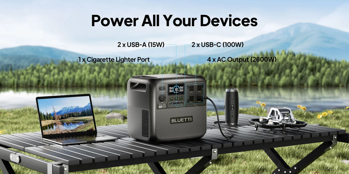 Bluetti Elite 200 V2 Portable Power Station | 2600W | 2073.6Wh