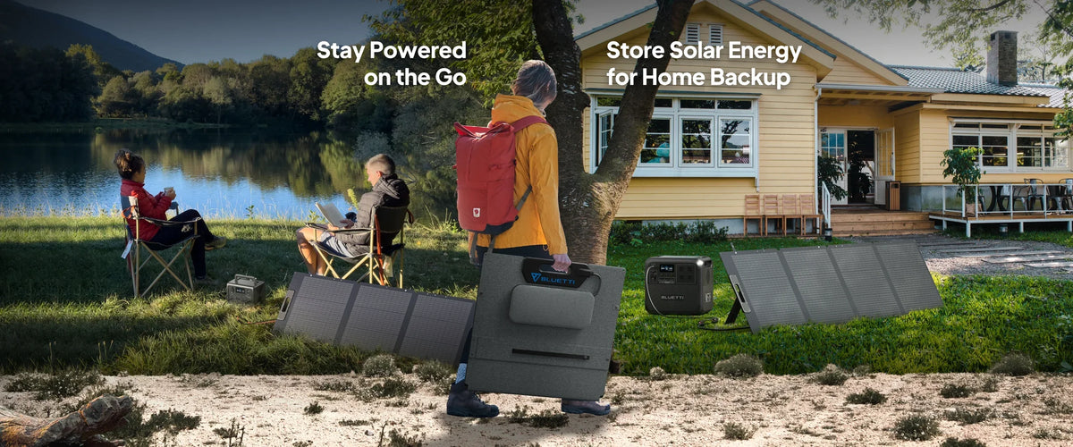 BLUETTI 200W 24V Monocrystalline Portable Solar Panel